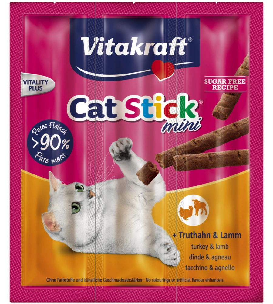 Cat stick mini tacchino e agnello - vitakraft